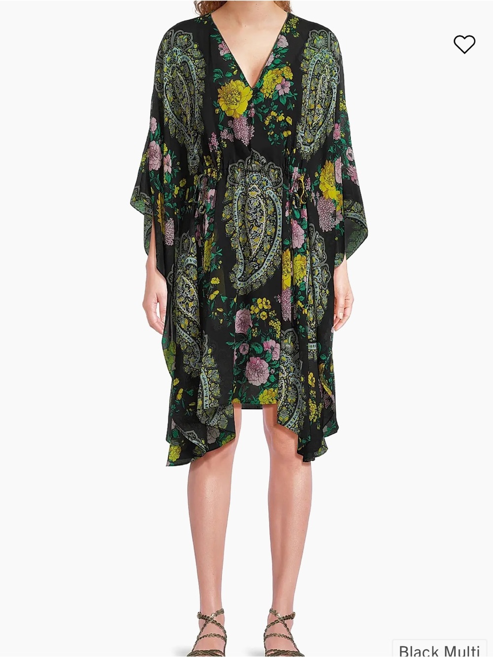 Kobi Halperin Alice Mixed Print Cover-Up Dress NWT Floral Beachy Boho Designer